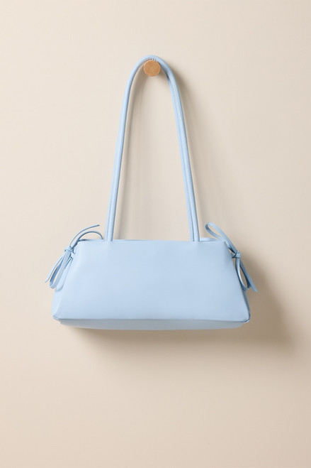 Dee Faux Leather Long Hobo Bag