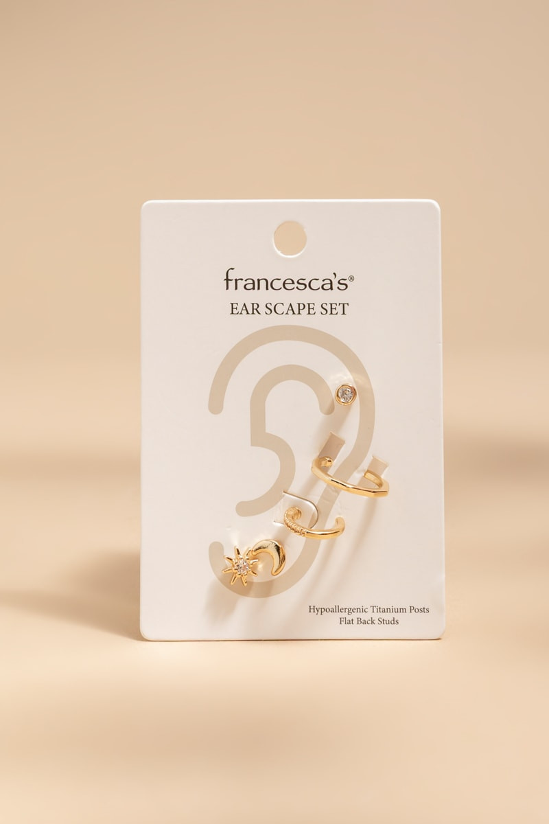Dara Celestial Ear Scare Earring Set