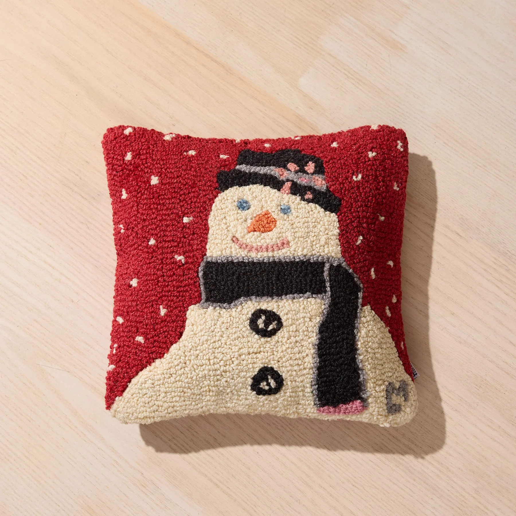 Frosty Snowman Pillow