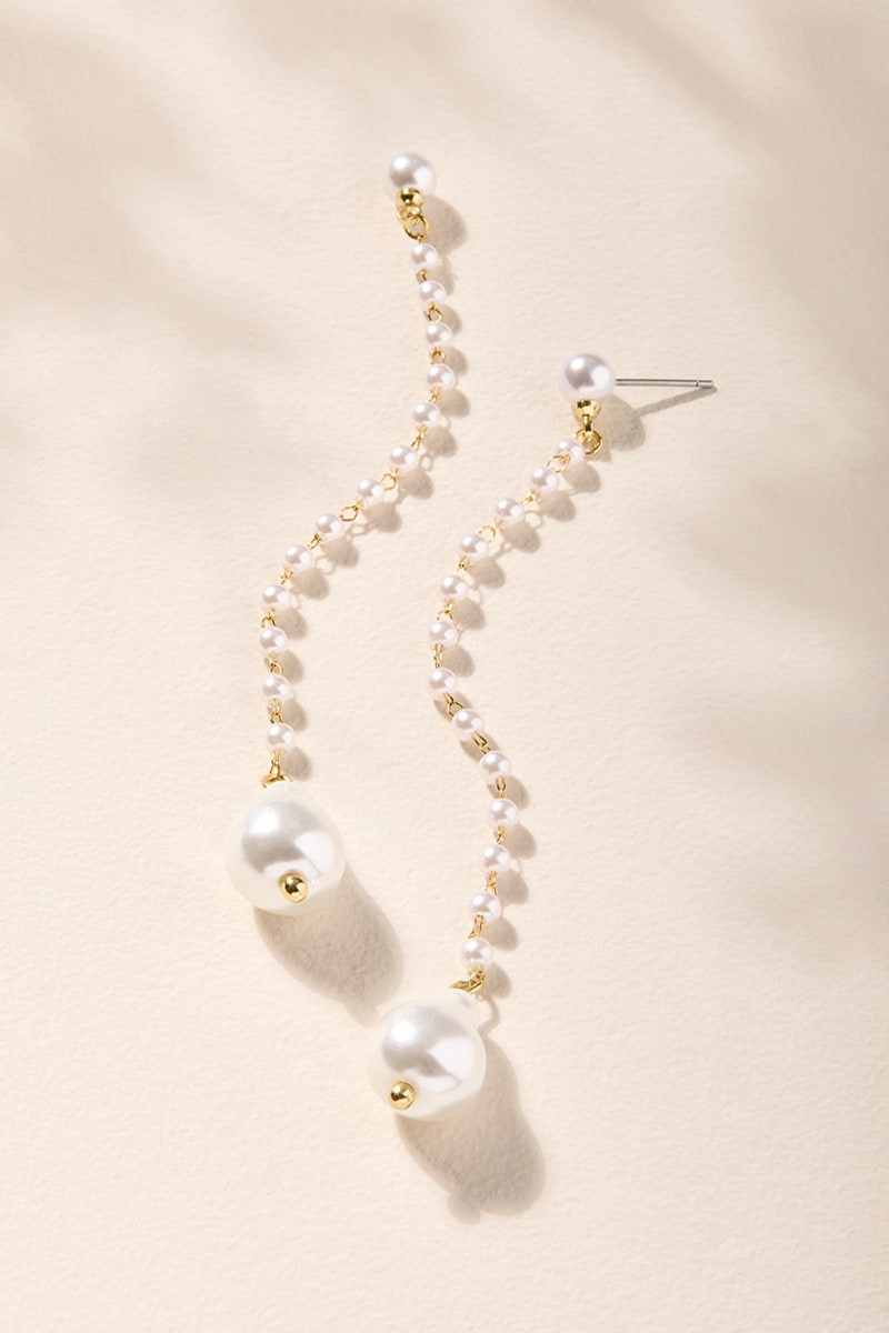 Amelia Peal Drop Earrings