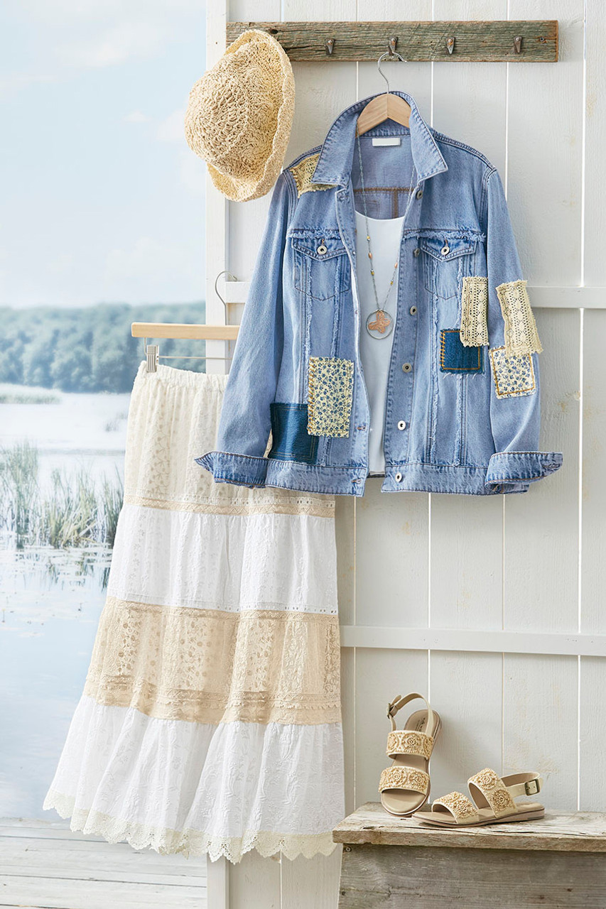 Denim & Lace Jacket