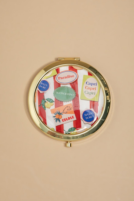 Capri Stripe Compact