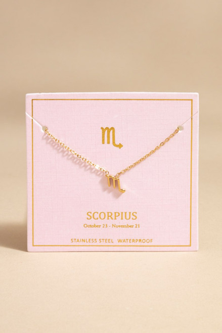 Scorpius Stainless Steel Necklace