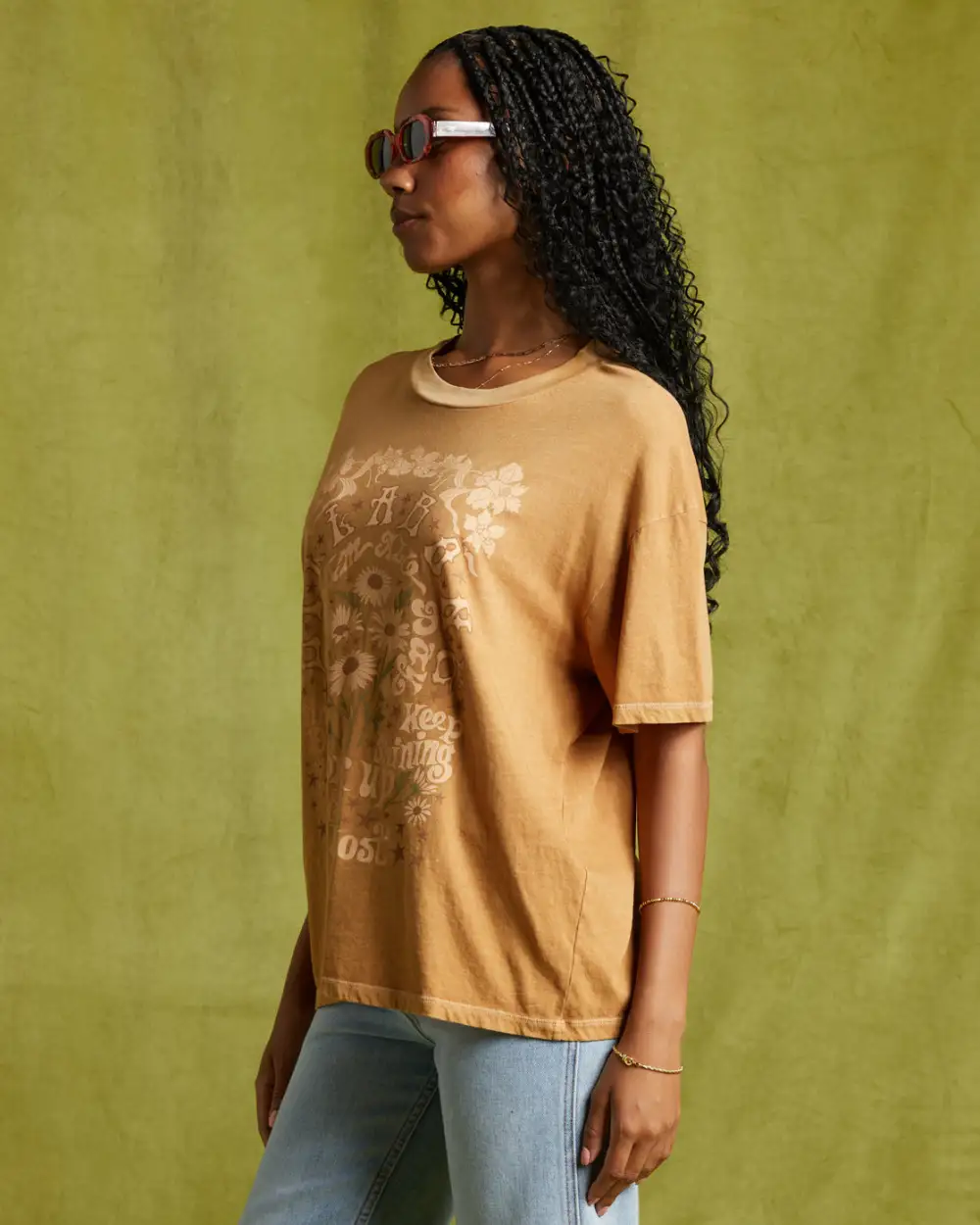 Final inventoryDream All Day T-Shirt - Cosmic Khaki