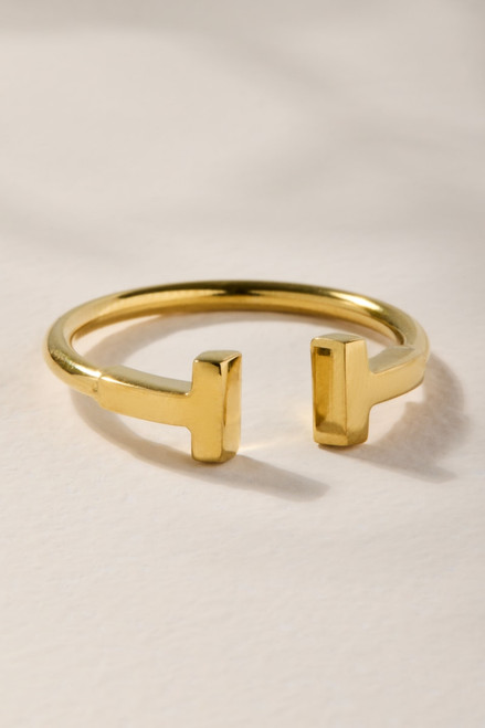 Dawn Stainless Steel Open Bar Ring