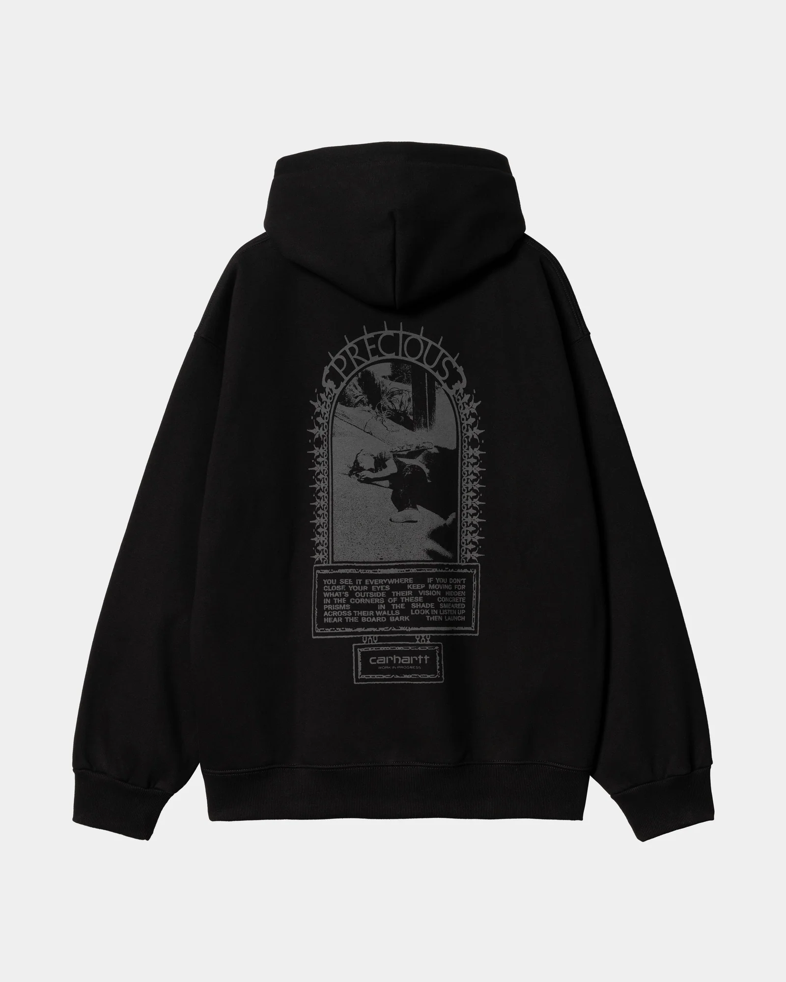 Final inventoryHooded Precious Sweatshirt | Black