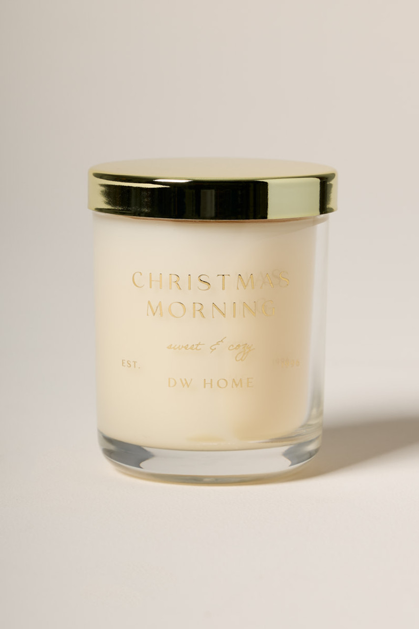 DW Home Christmas Morning Candle Jar 4oz