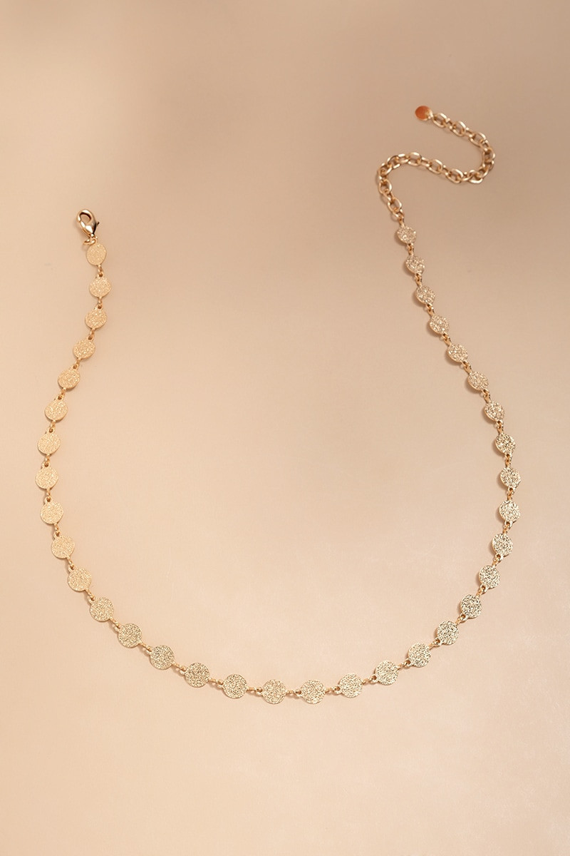 Hillary Circle Strand Necklace