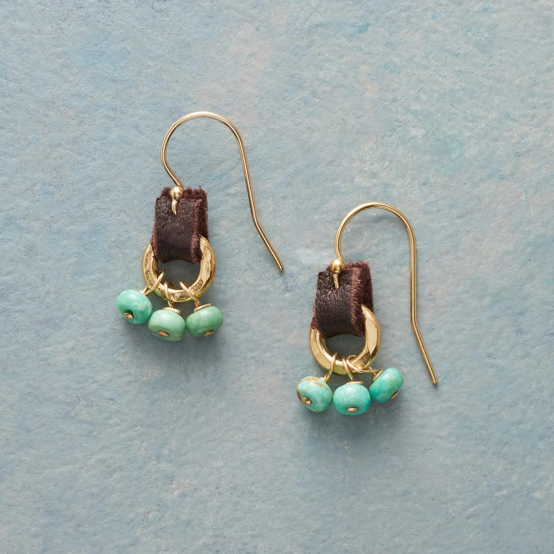 Leather Tidbit Earrings