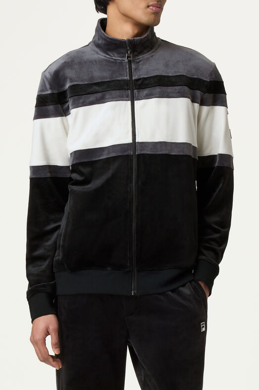Fila Smart Retro Velour Blocked Track Jacket