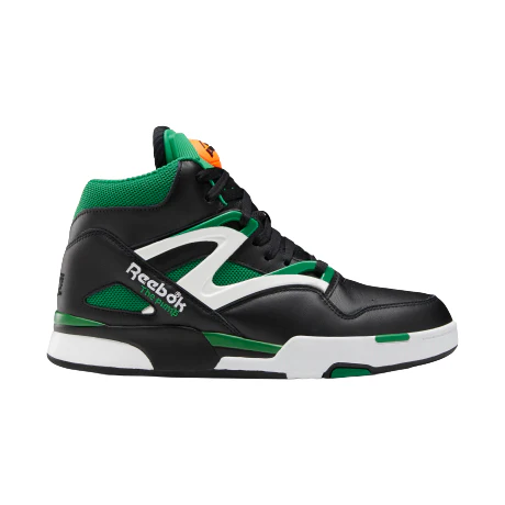 Final inventoryReebok Men's Pump Omni Zone II Shoes - Core Black / Glen Green / Ftwr White