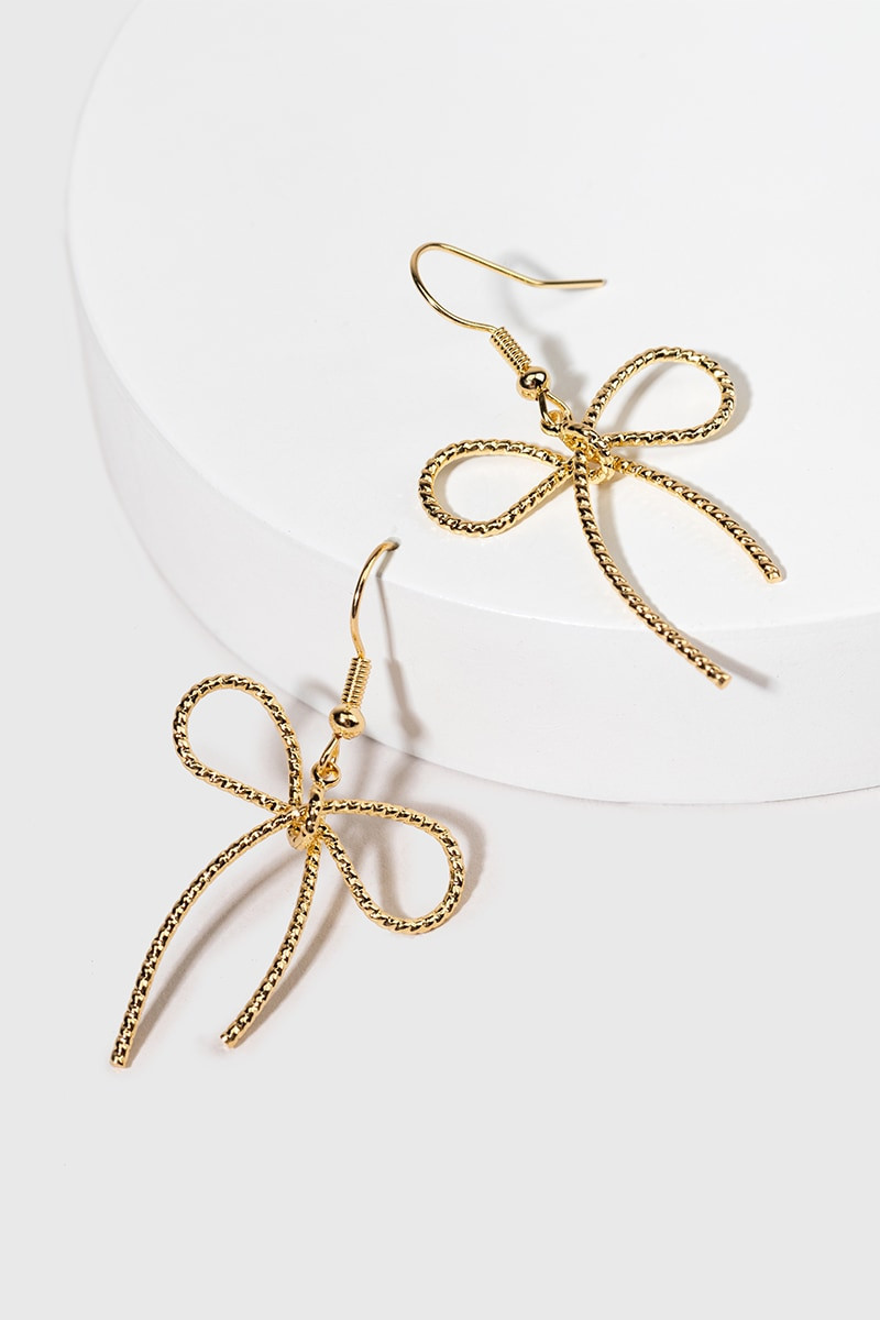 Blair Bow Drop Earrings