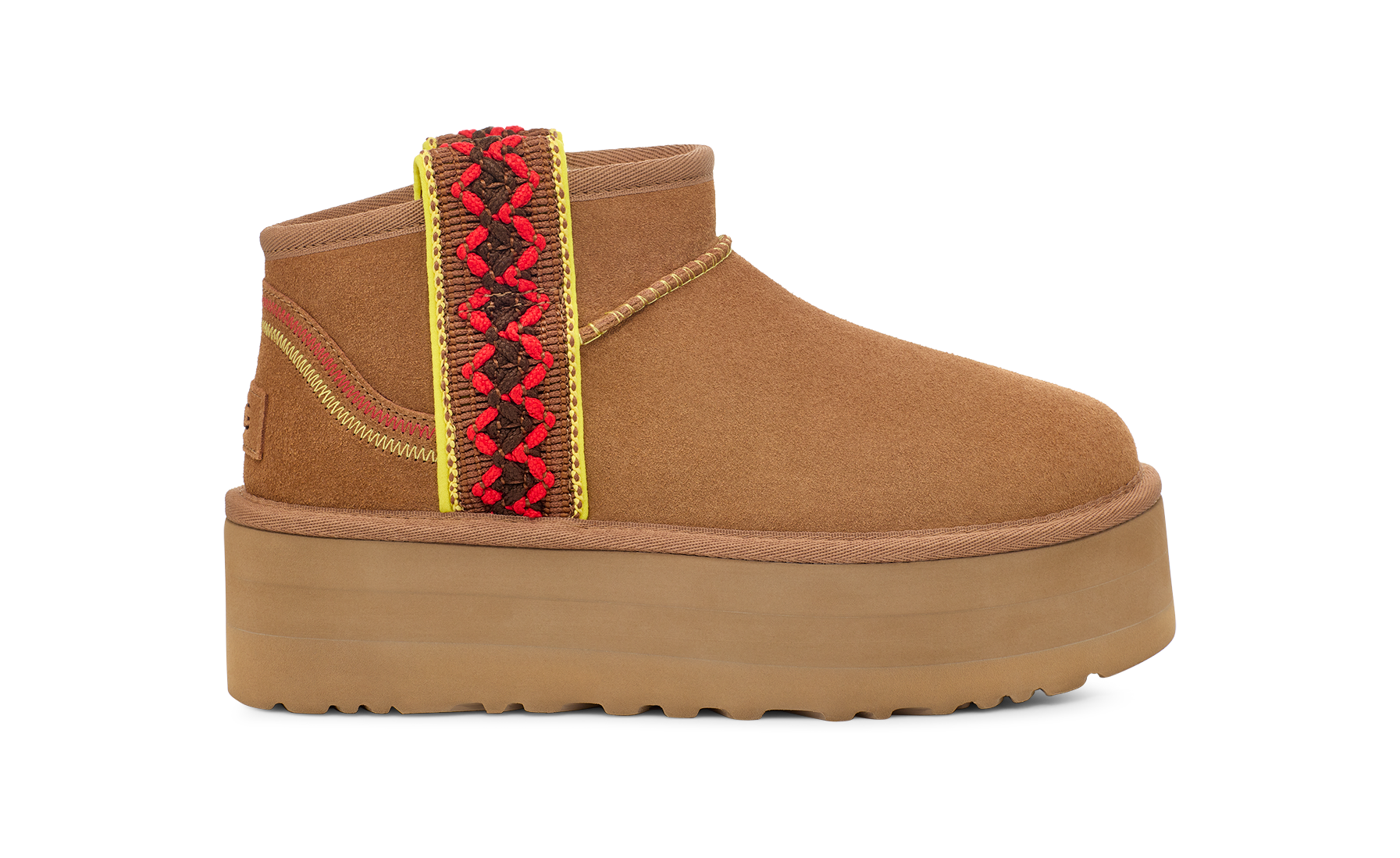 UGG®  Classic Ultra Mini Braid Platform