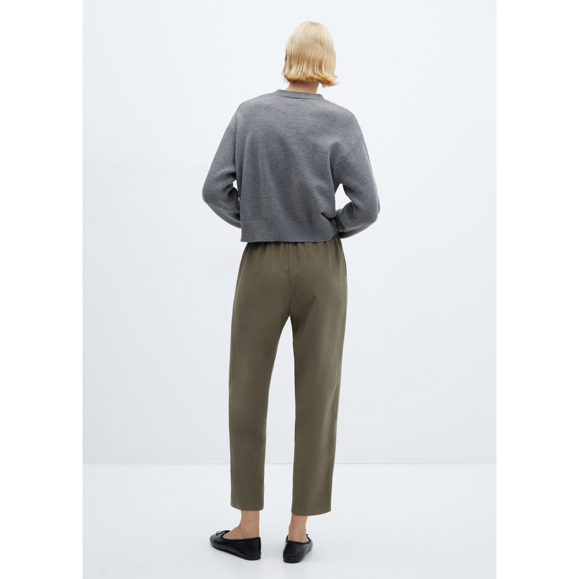 MANGO FLUIDO Jogger Hose