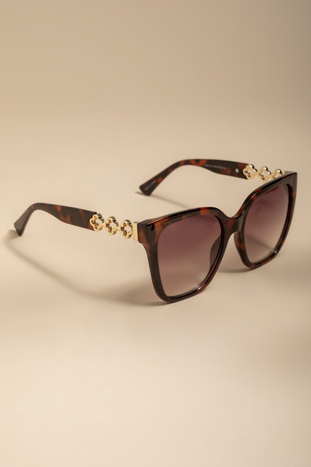 Anita Clover Temple Oversized Sunglasses