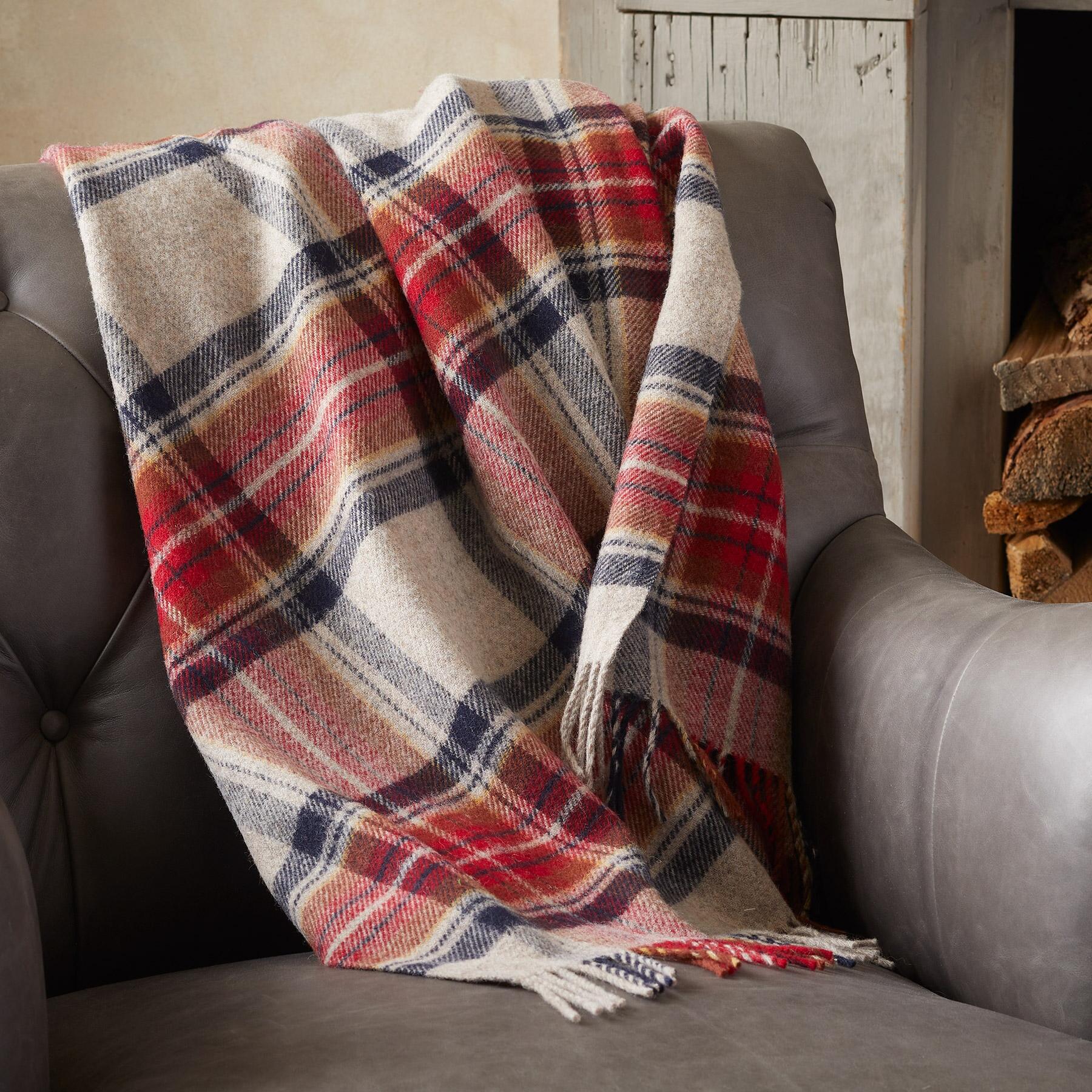 Vintage Dress Stewart Motor Blanket