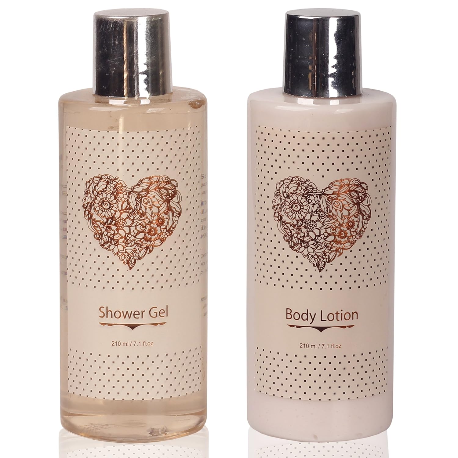 Spa Gift Basket – Bath and Body Set with Vanilla Fragrance by Lovestee - Gift Basket Includes Shower Gel, Body Lotion, Hand Lotion, Bath Salt, Eva Sponge and a Bath Puff