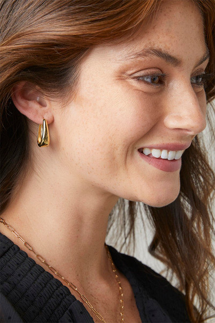 Shae Gold Hoop Earrings