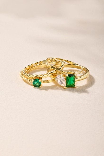 Ella Toi Et Moi Ring Set