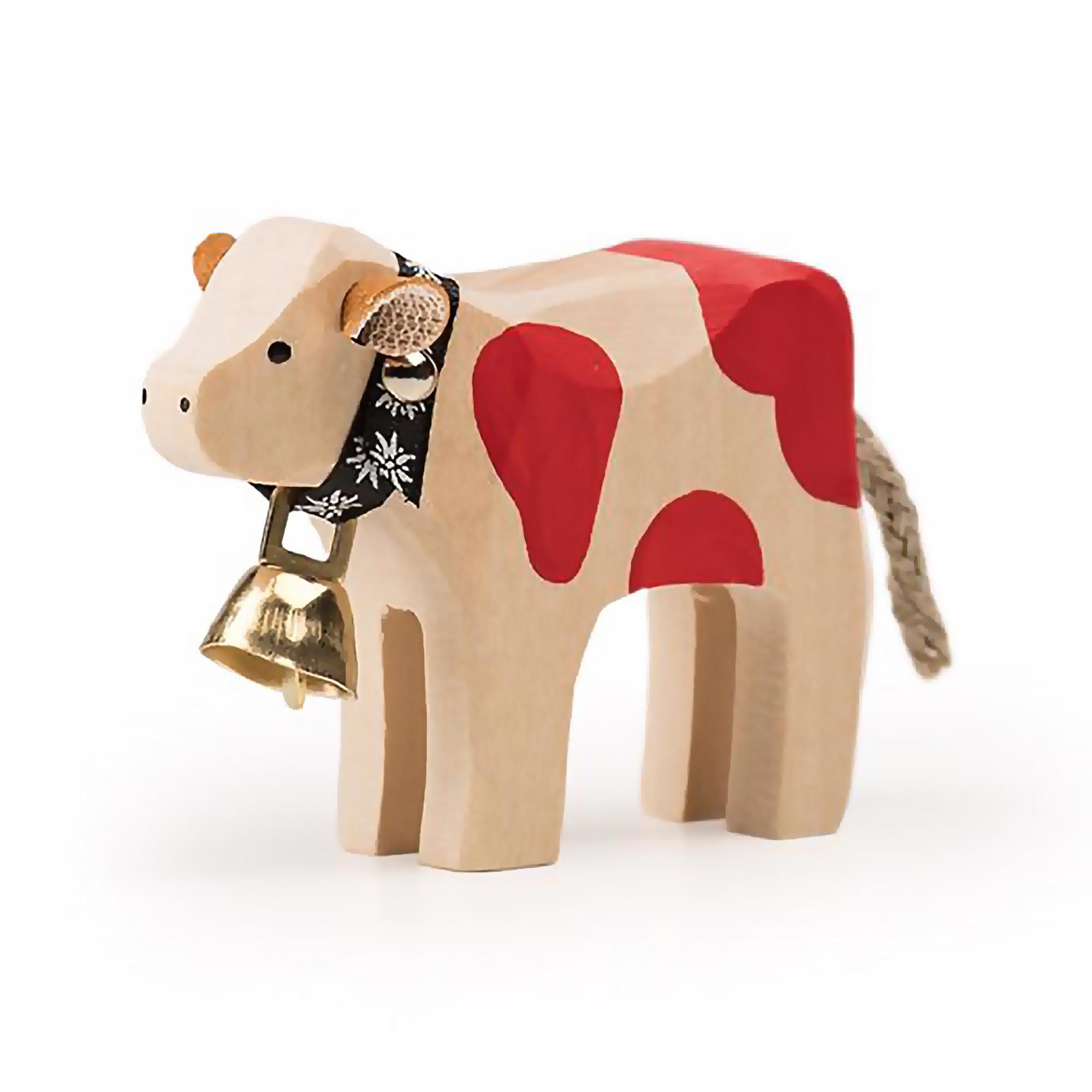 Trauffer Holztier Kalb Freiburger