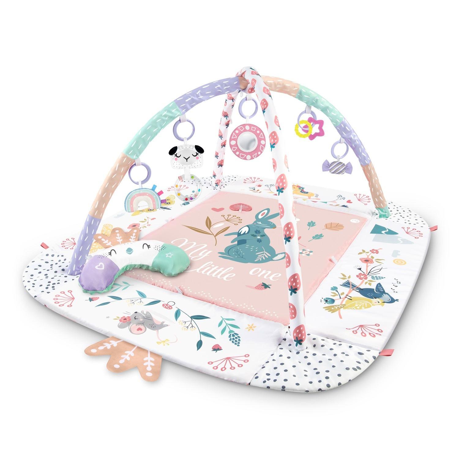 B2X Interaktive und lehrreiche Spielmatte 110 x 100 cm Bird Nukido