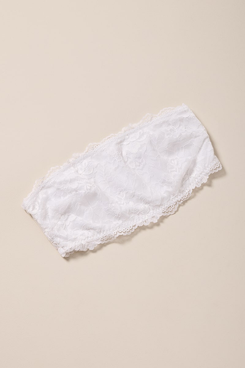 Viola Lace Bandeau Bralette