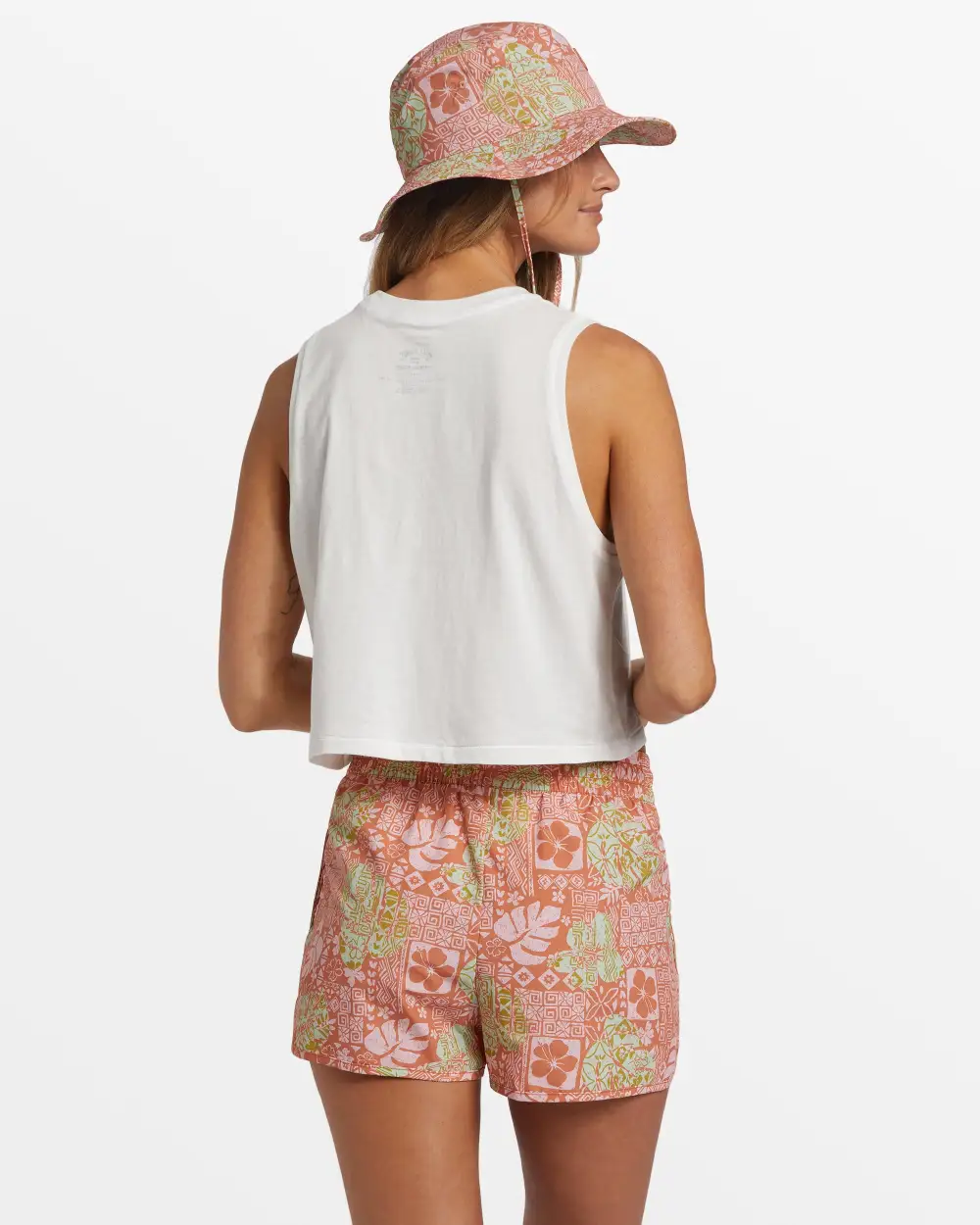 Final inventoryA/Div Cropped Muscle Tank Top - Salt Crystal