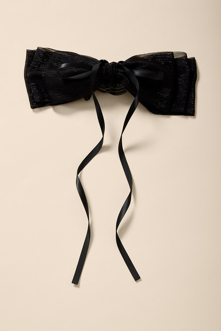 Nina Fabric Bow Hair Claw