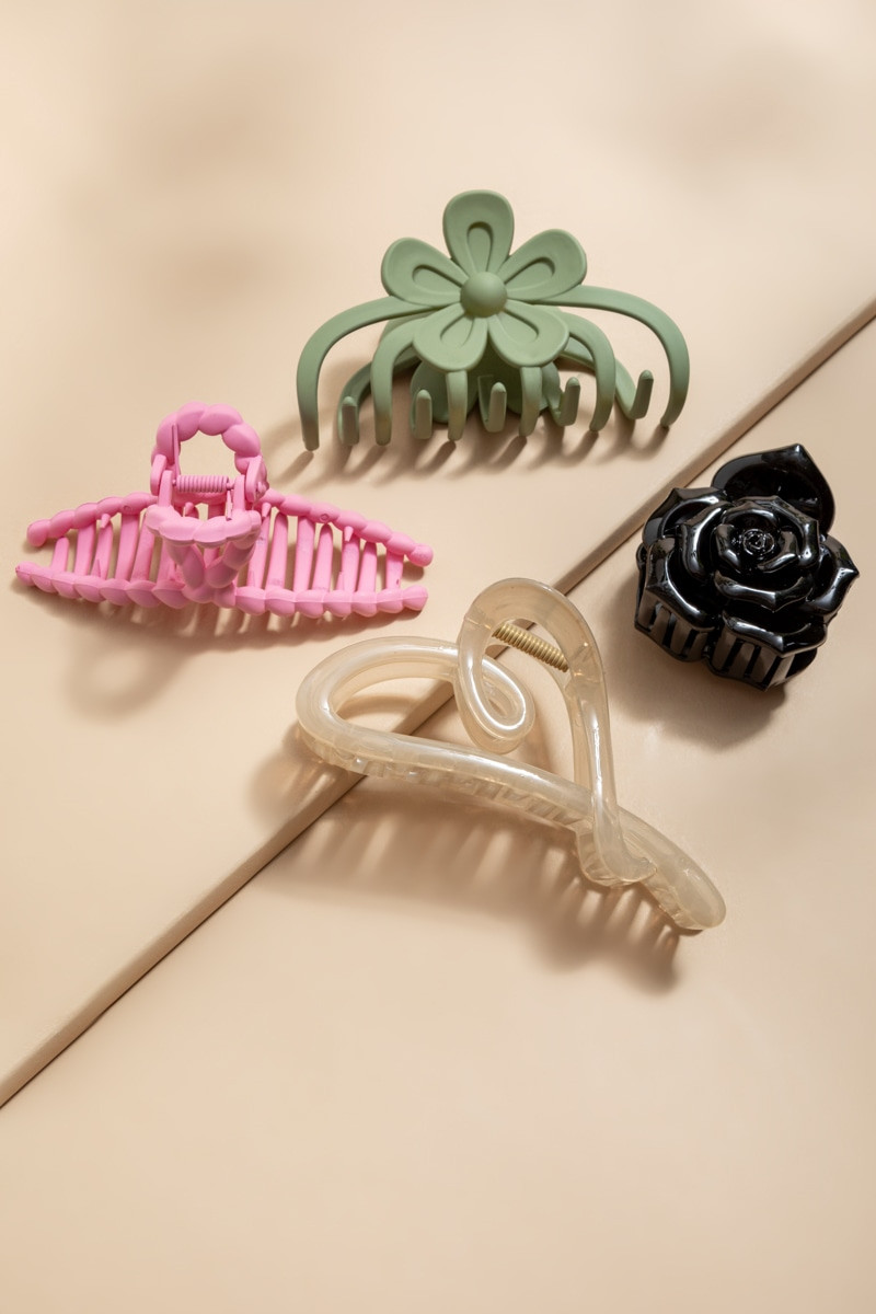 Alisa Mixed Style Hair Claw Set