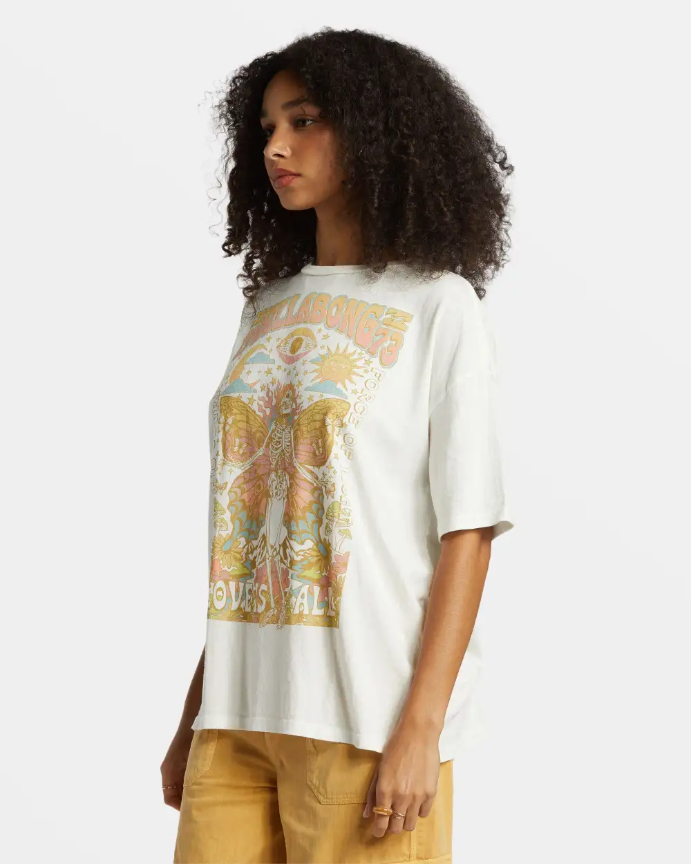 Final inventoryLove Is All T-Shirt - Salt Crystal