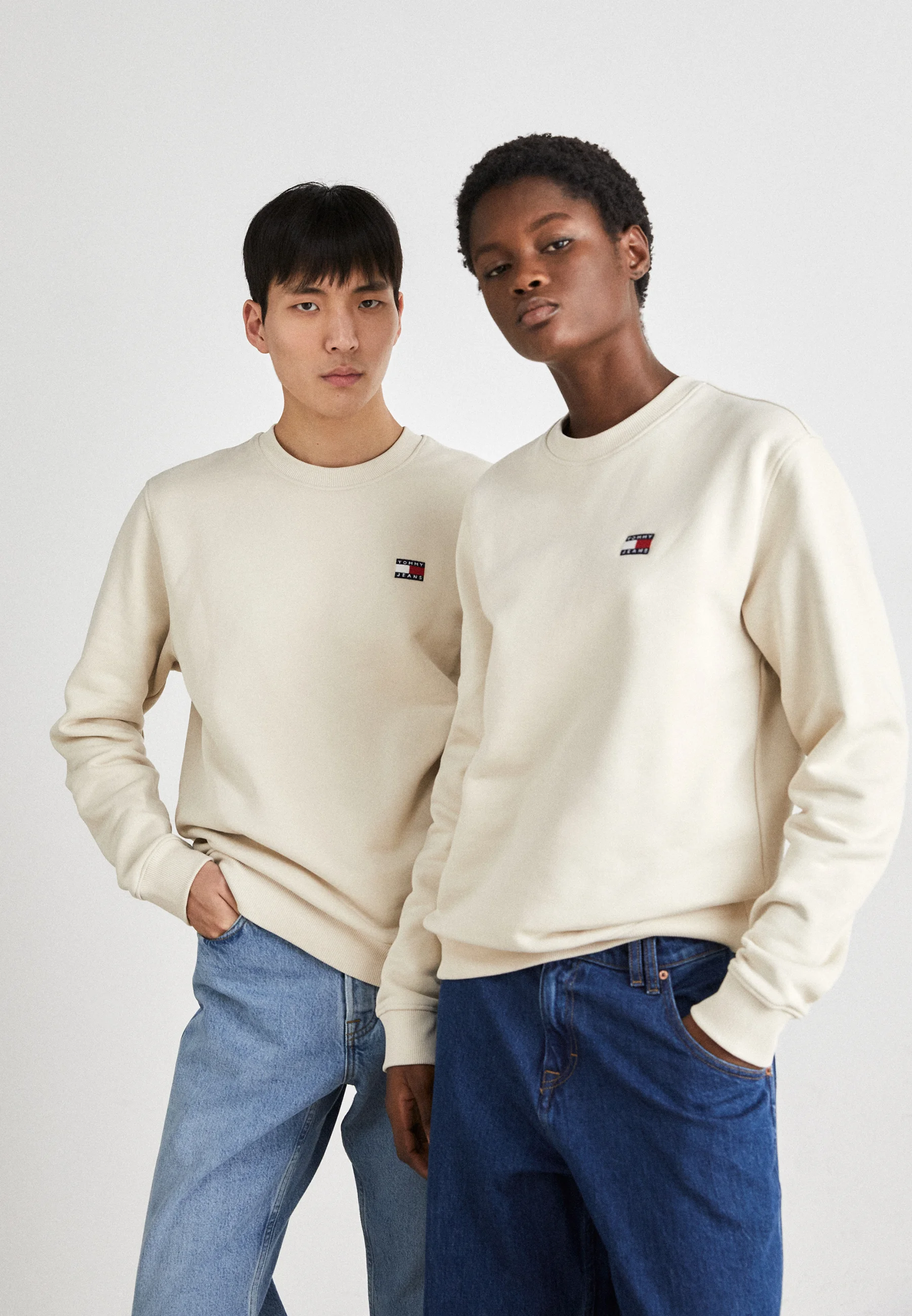 Jeans BADGE CREW UNISEX - Felpa