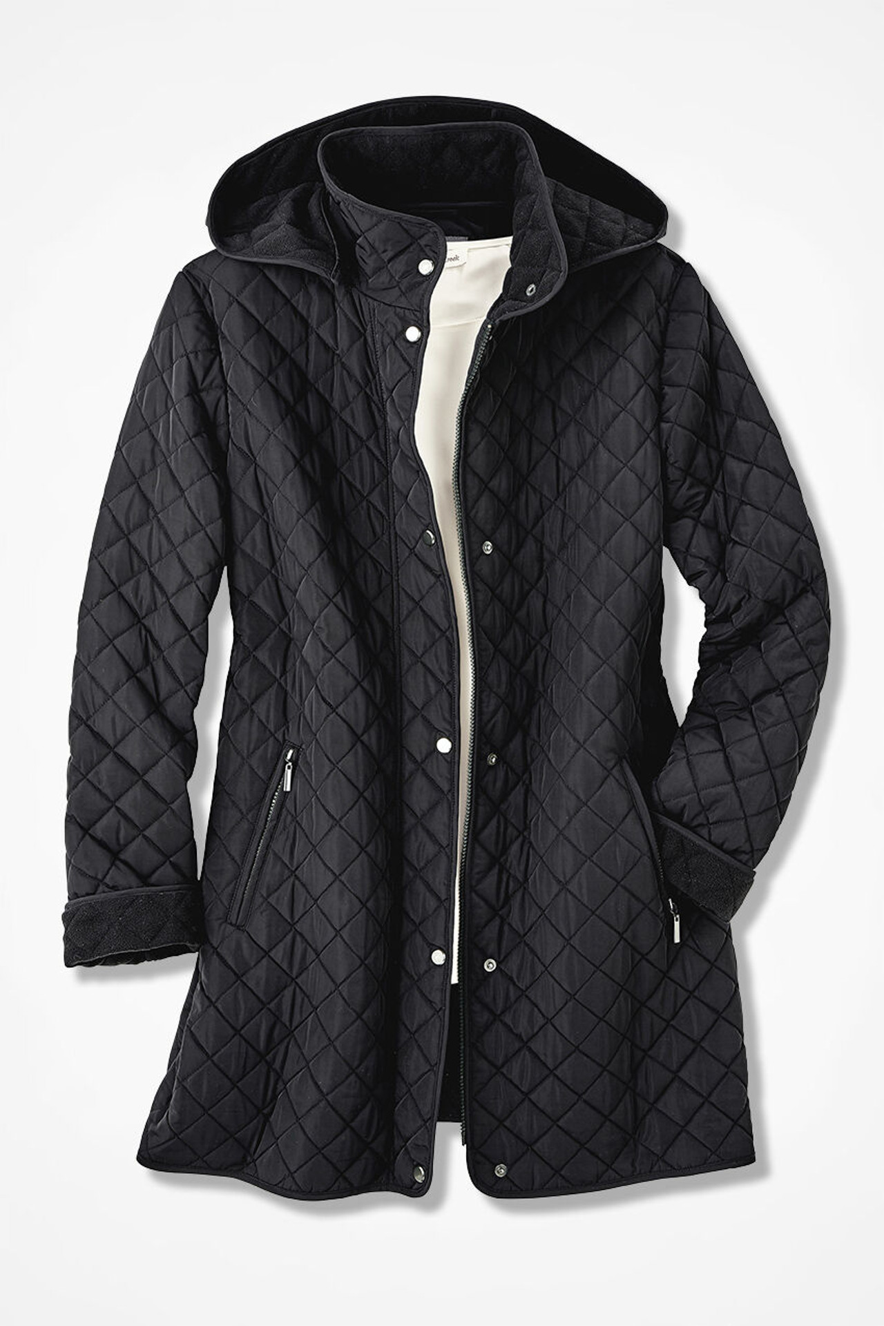 Quilted Car Coat