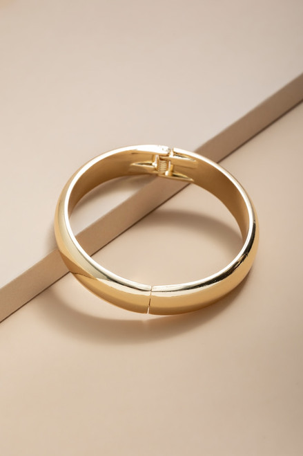 Whitney Chunky Solid Cuff Bracelet