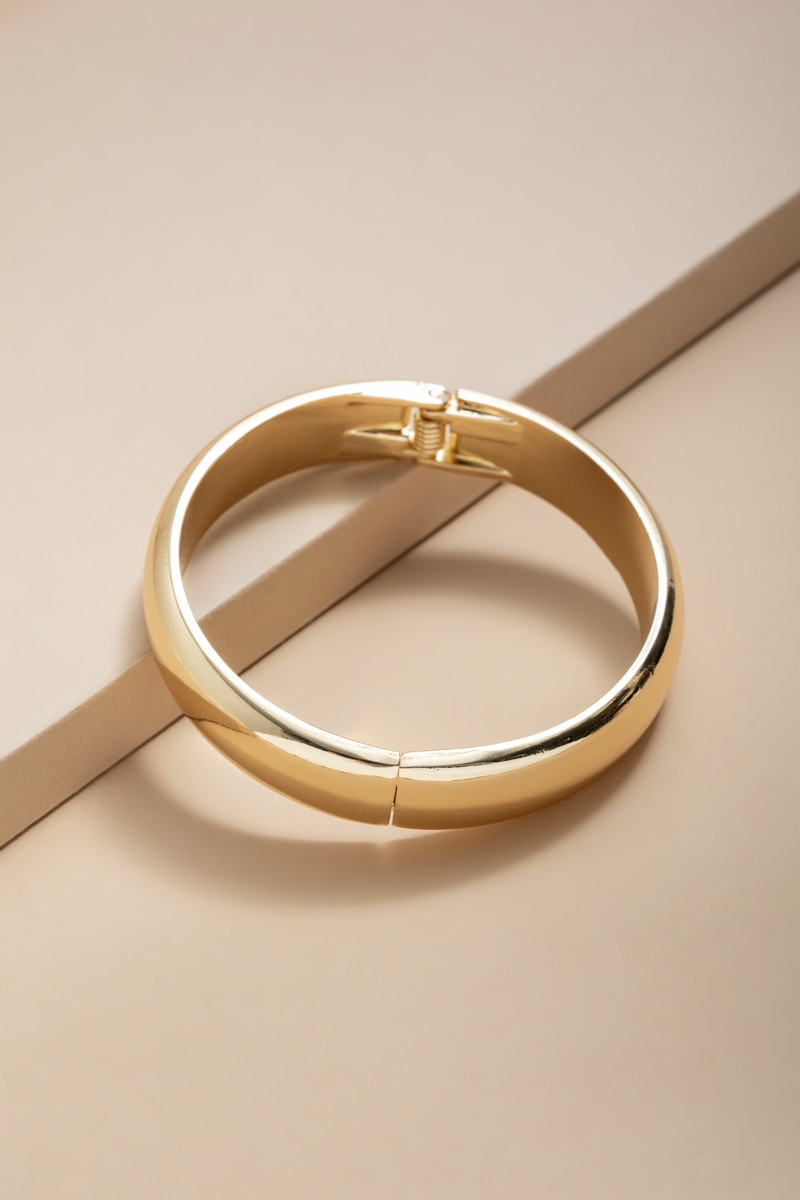 Whitney Chunky Solid Cuff Bracelet