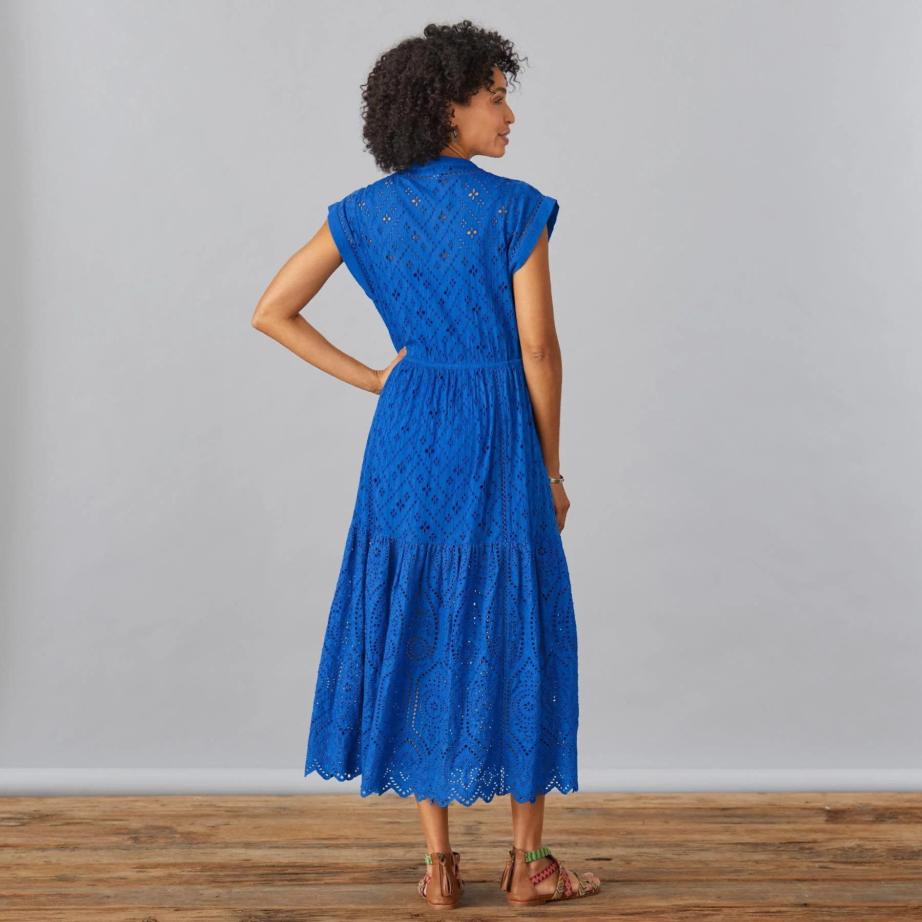 Brea Eyelet Dress, Petite