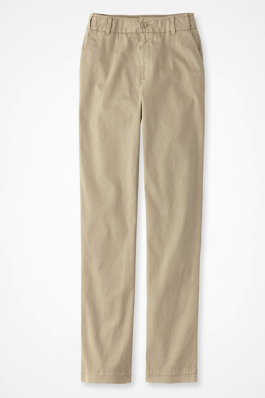 Hidden Stretch-Waist Chinos