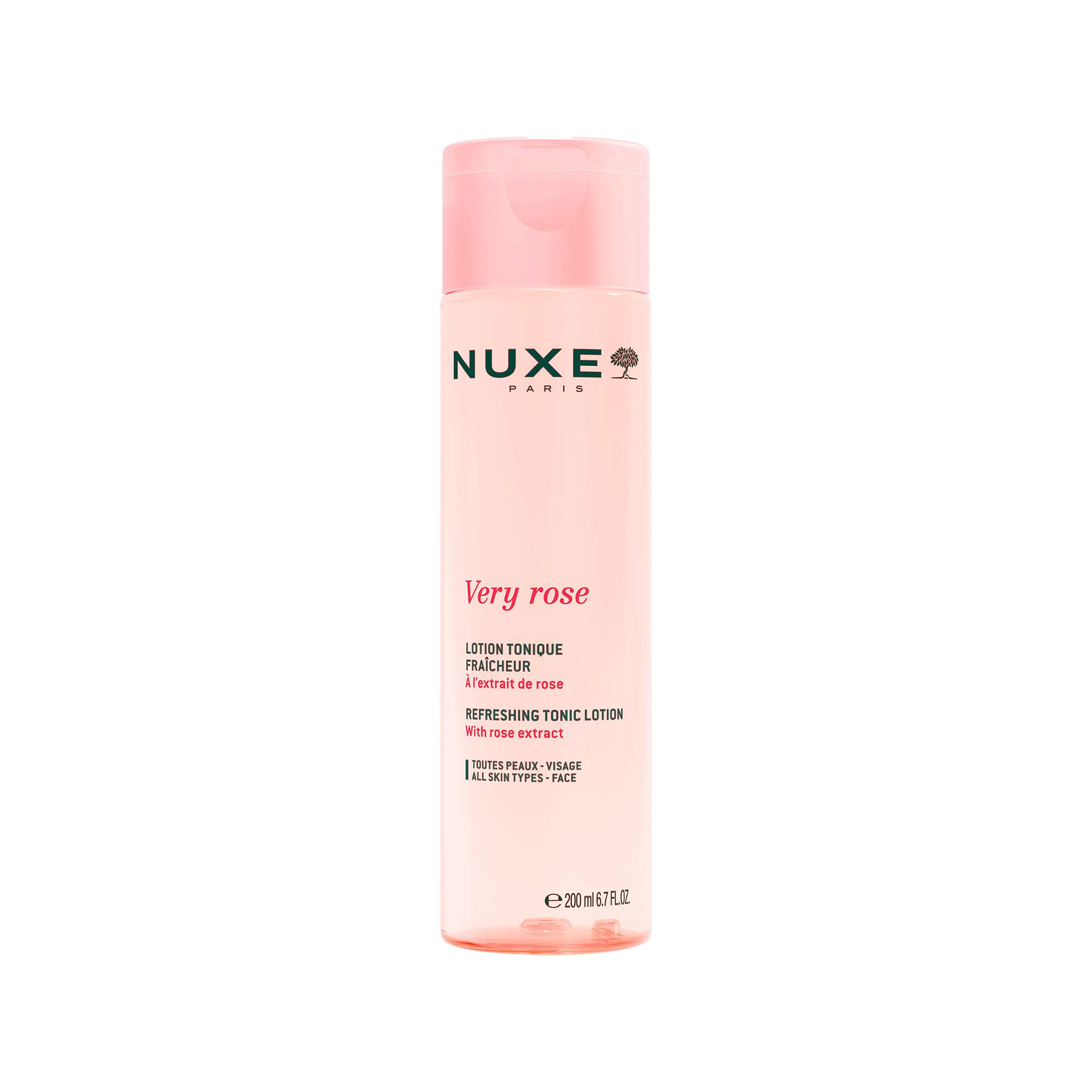 NUXE VERY ROSE Lotion Peeling EclatVery rose - Tonisierende Frische-Lotion