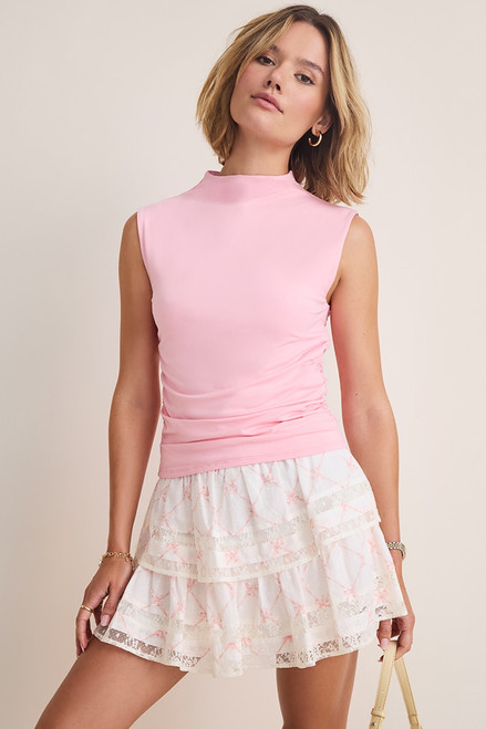 Susana Mock Neck Tank Top