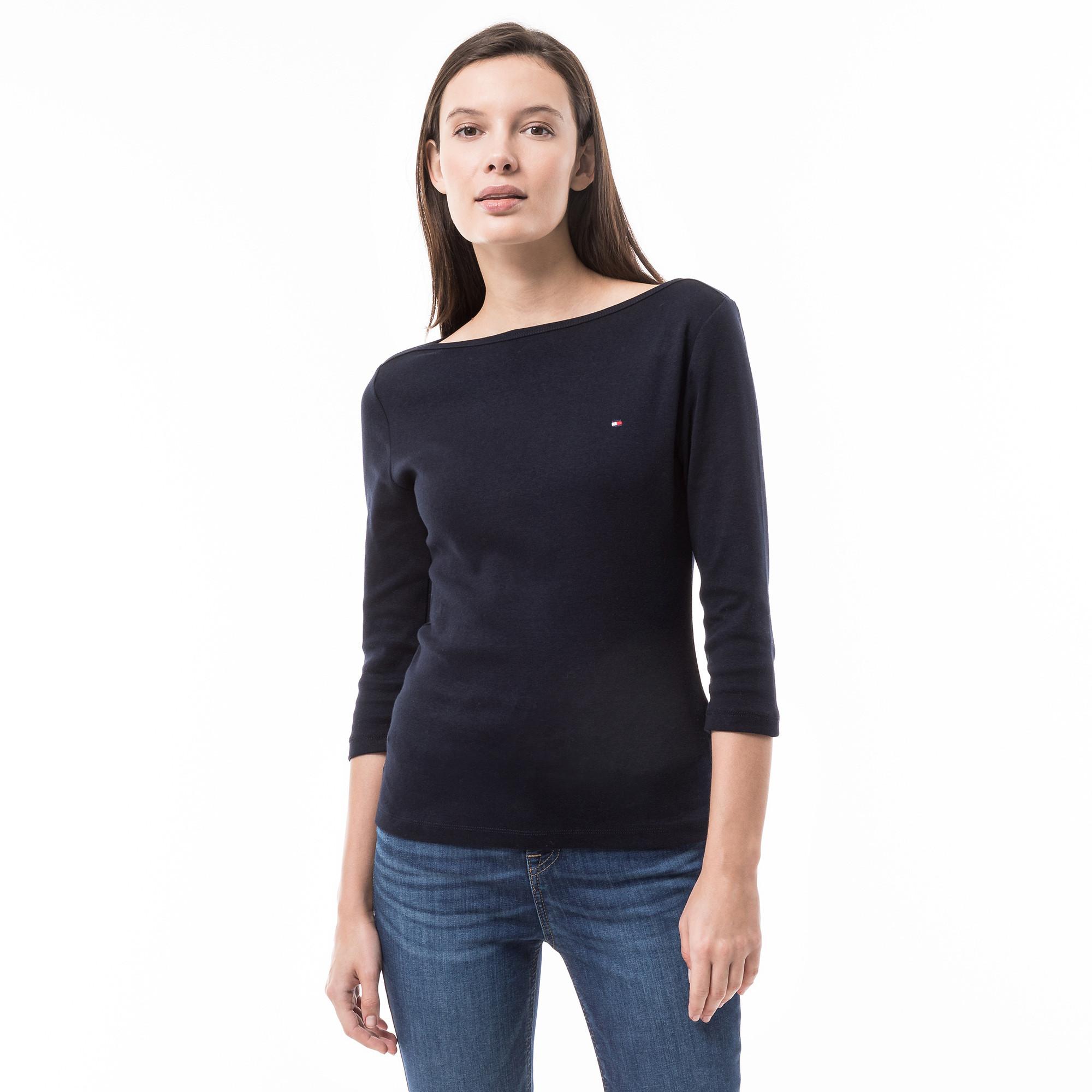 TOMMY HILFIGER New Cody Gestreiftes Rundhals T-Shirt