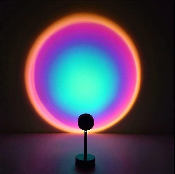 Romantic Led Light Sunset Lamp Floor Table Lamp Influencer Lamp