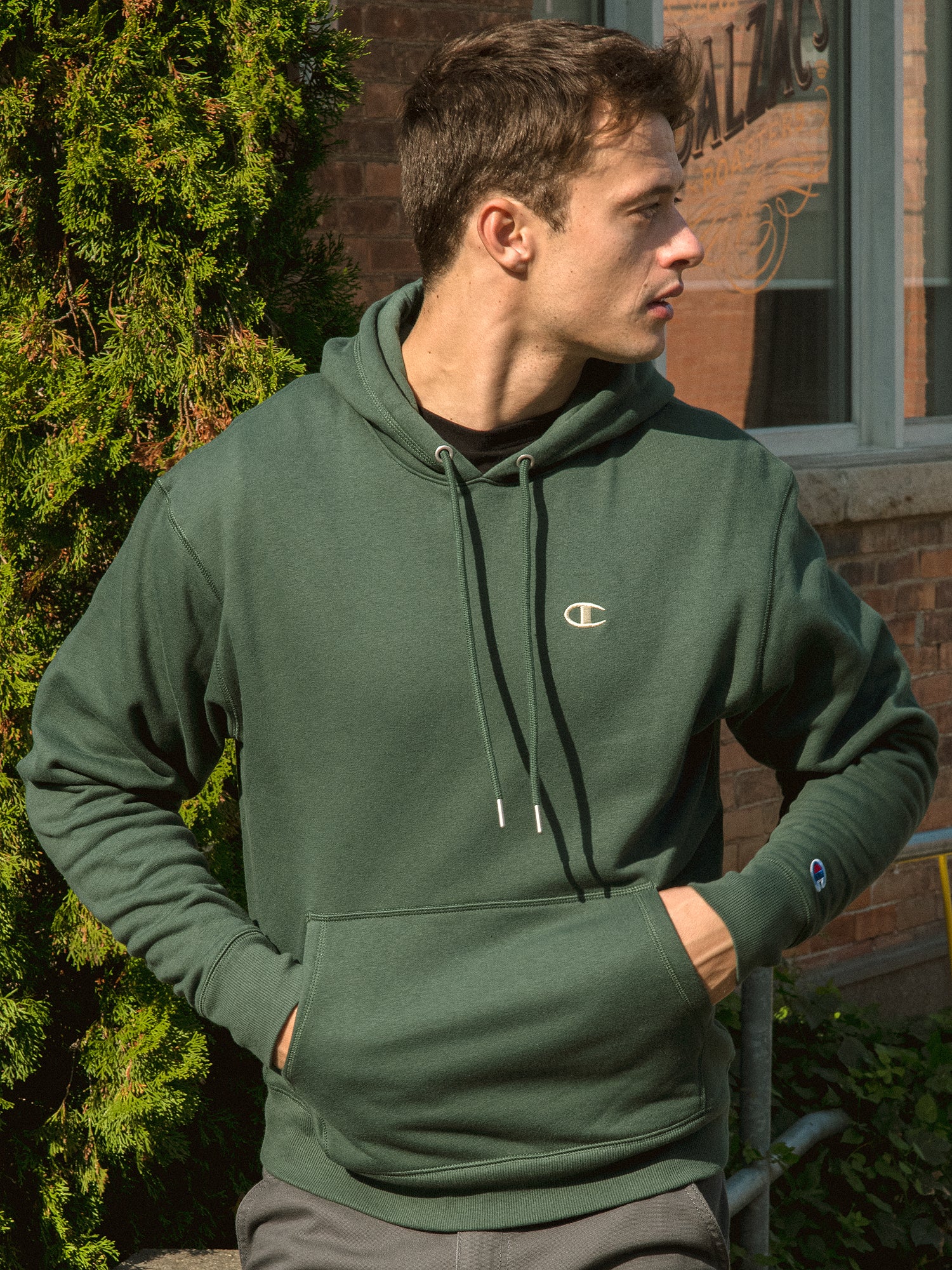 Final inventoryCHAMPION CLASSIC FLEECE PULL OVER HOODIE