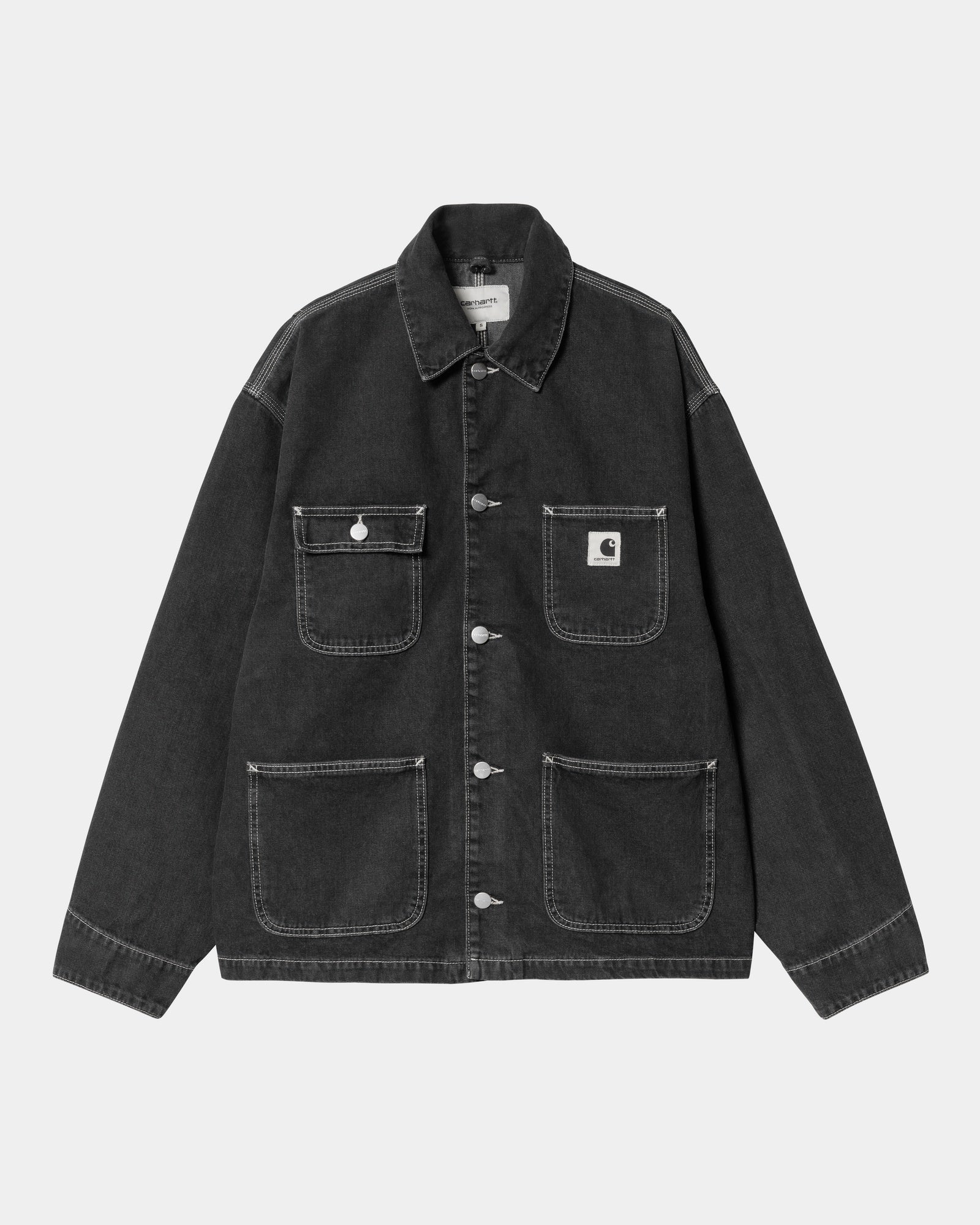 Final inventoryWomen's OG Michigan Coat (Spring) - Denim | Black (stone washed)