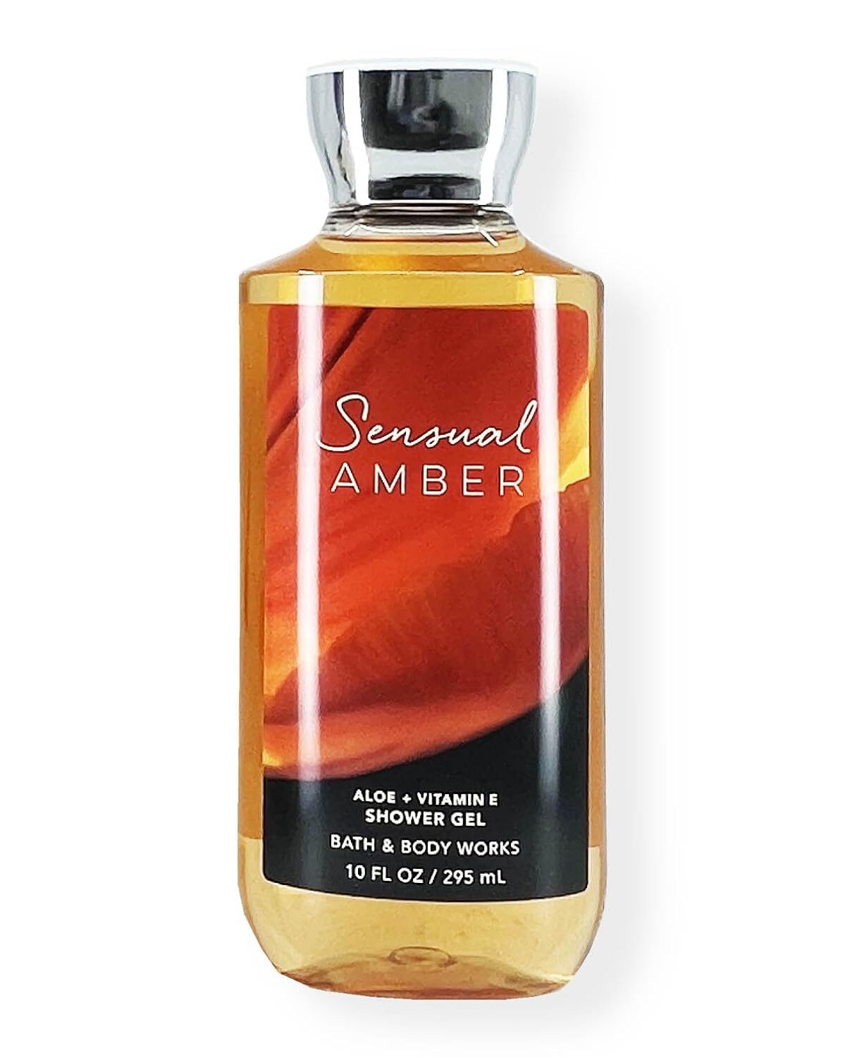 Bath & Body Works SENSUAL AMBER Shower Gel 10 Oz (2-Pack)