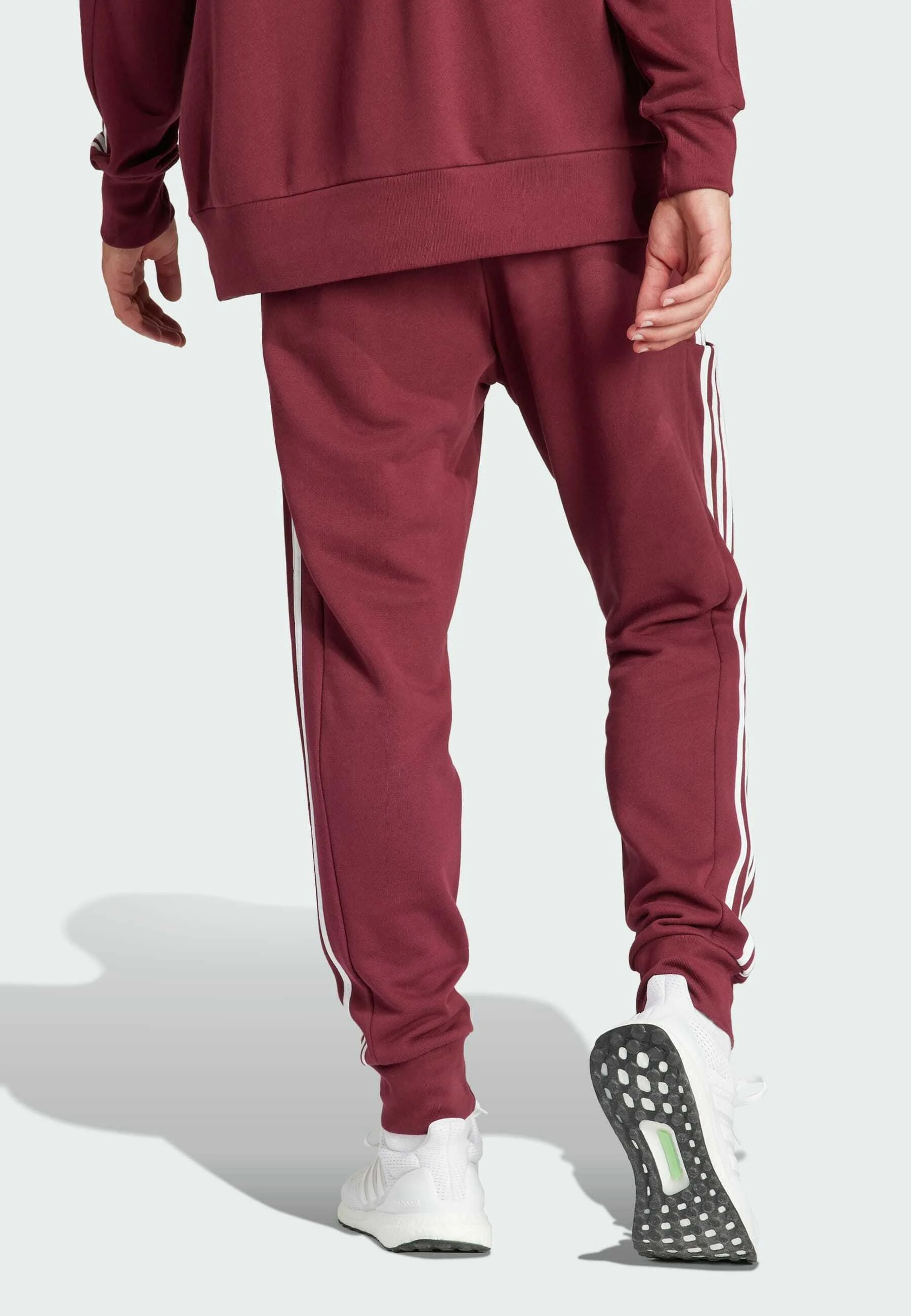 Sportswear ESSENTIALS TAPERED CUFFED 3-STRIPES - Pantaloni sportivi