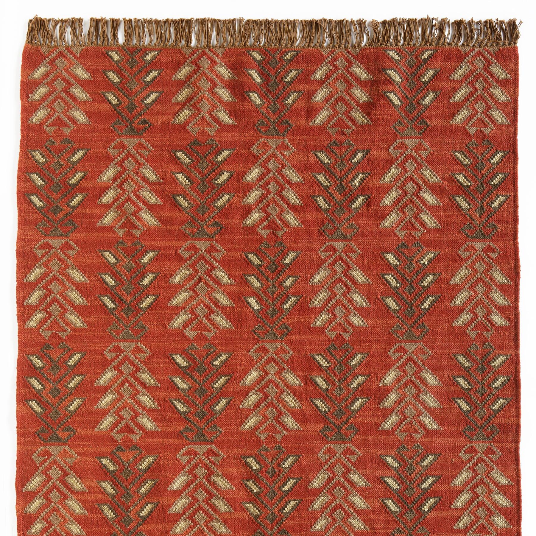 Tall Trees Dhurrie Rug