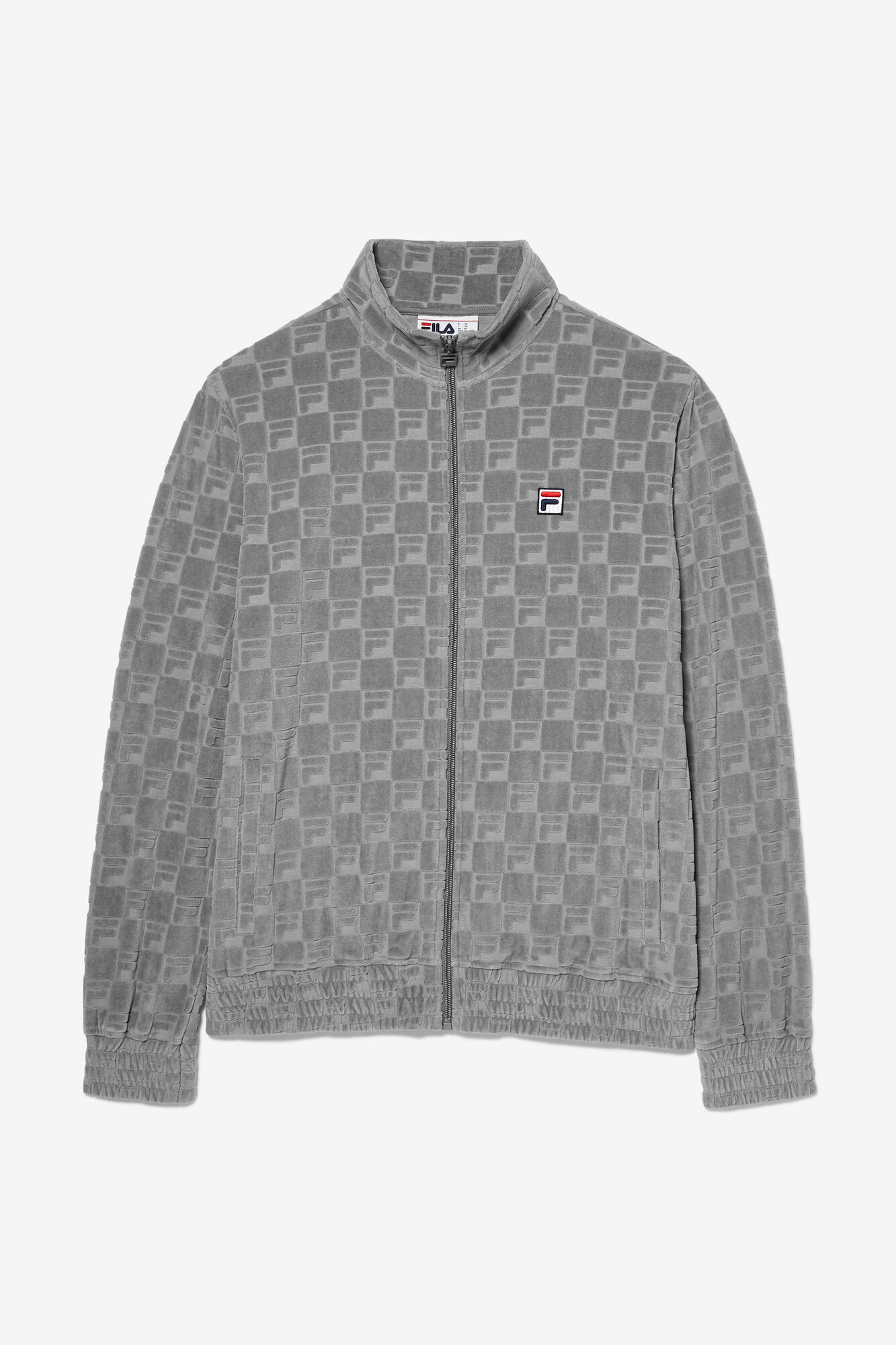 Fila Jacquard Velour Track Jacket