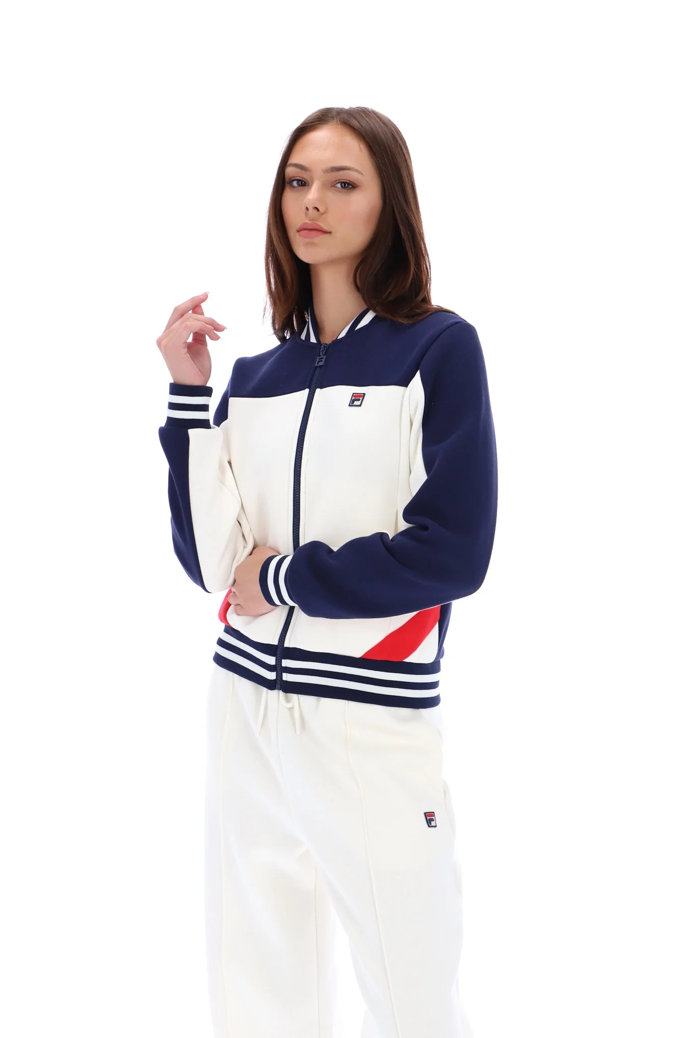 Fila Hero Colour Block Zip Through