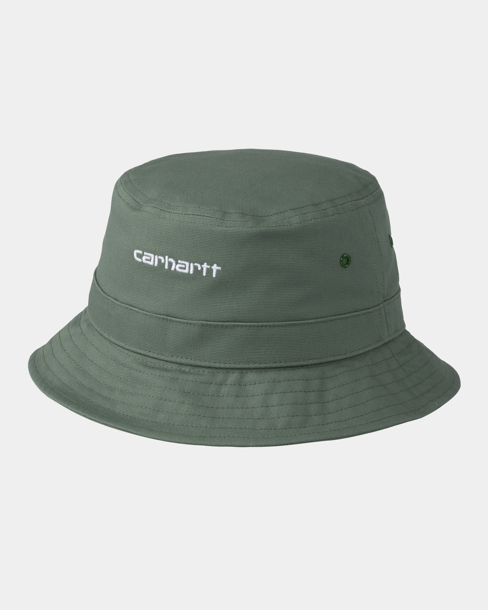 Final inventoryScript Bucket Hat | Park / White