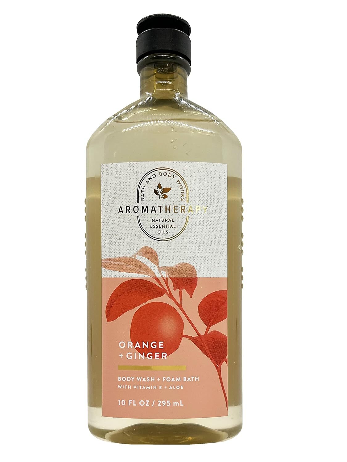 Bath & Body Works Aromatherapy Energy - Orange + Ginger Body Wash & Foam Bath, 10 Fl Oz