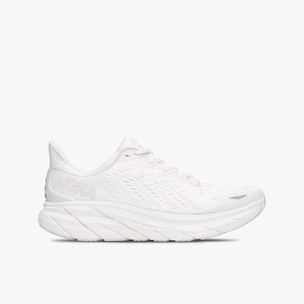 Women's Clifton 8 - White / White